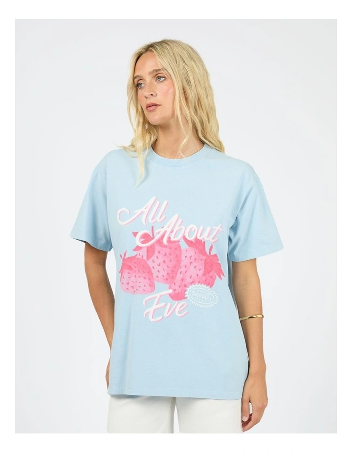 Berry Market Relaxed Tee image 3