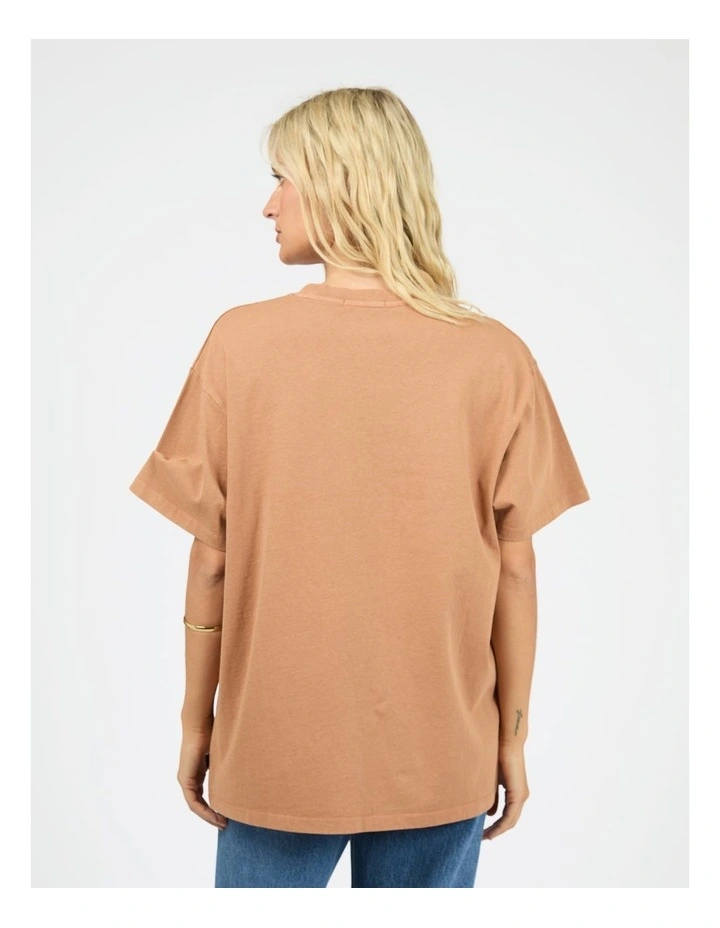 Rodeo Relaxed Tee in Brown image 2