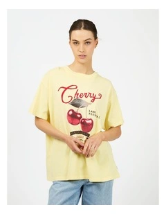 Pippa Relaxed 6476198 Tee in Yellow