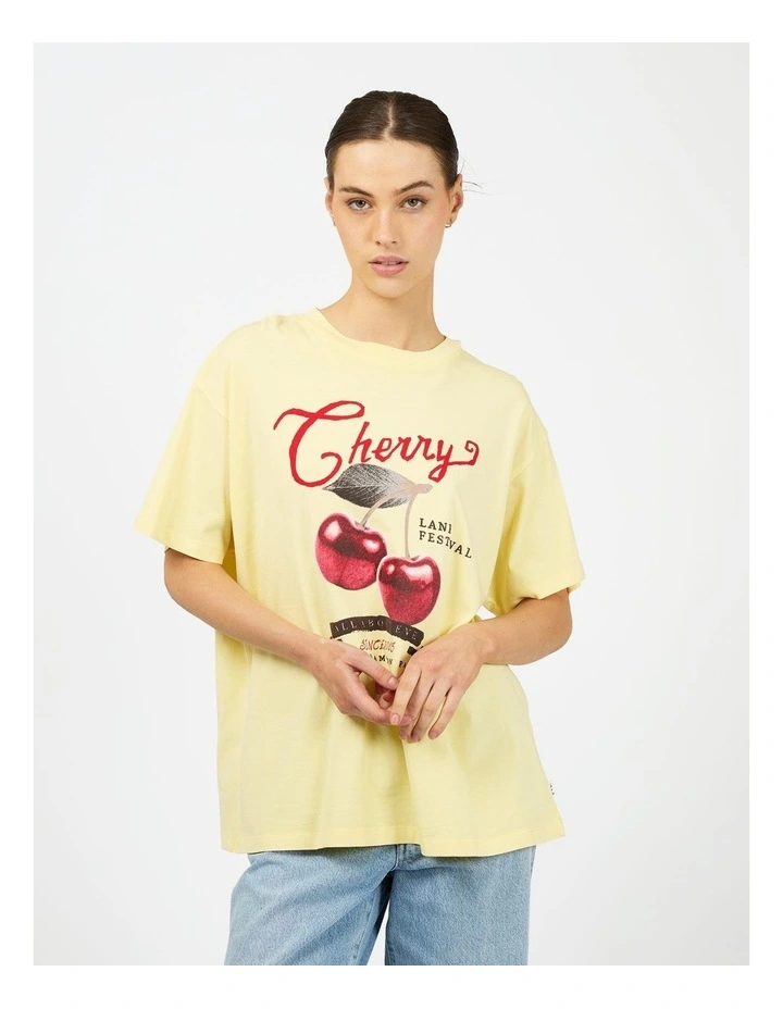 Pippa Relaxed 6476198 Tee in Yellow image 1