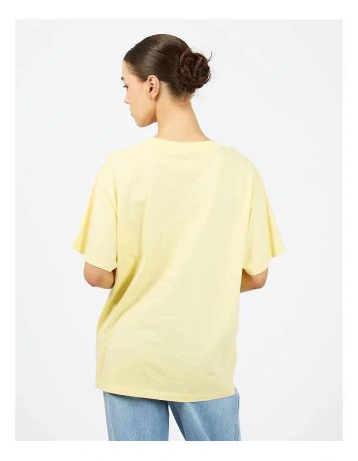 Pippa Relaxed 6476198 Tee in Yellow image 2