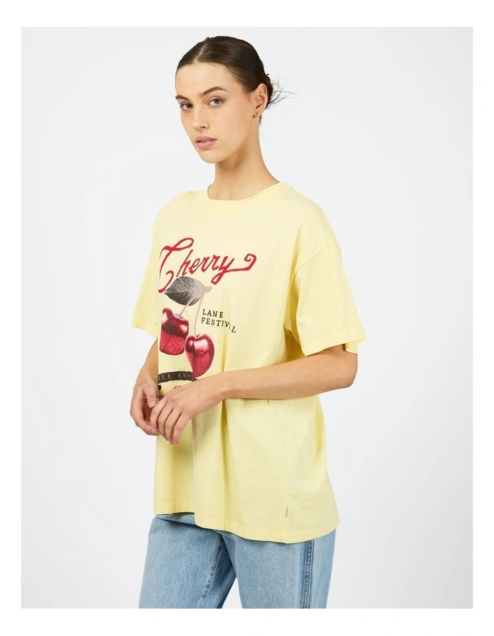 Pippa Relaxed 6476198 Tee in Yellow image 3
