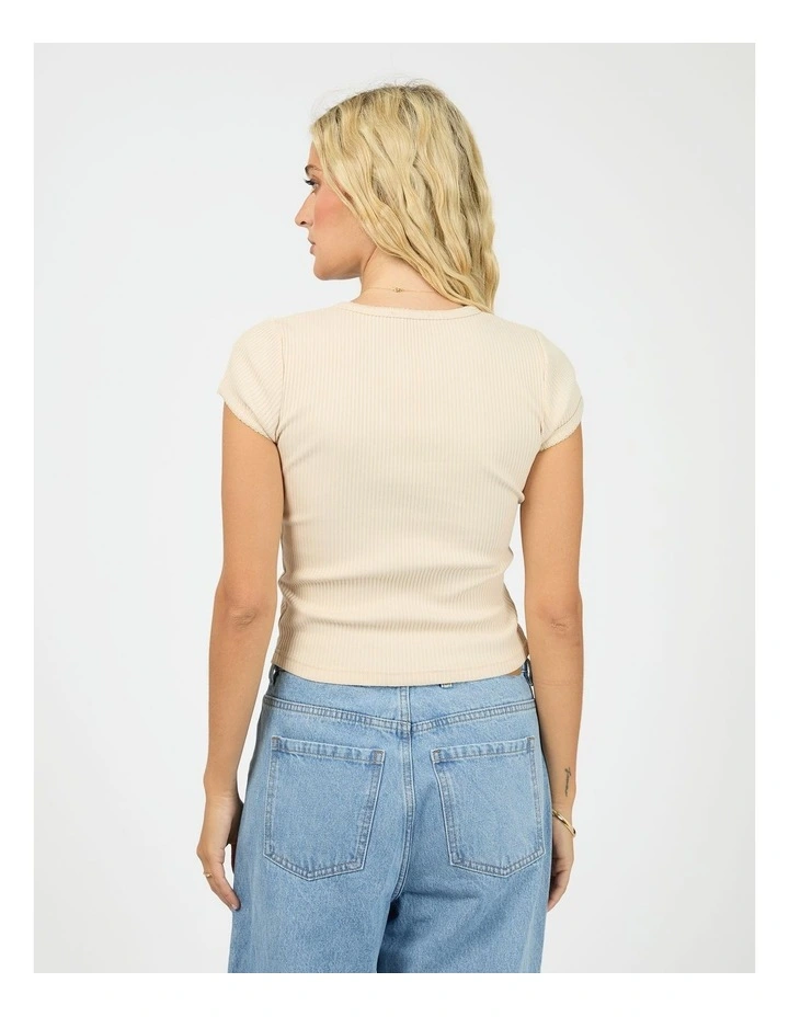 Bailey Knit 6476163 Top in Bone image 2