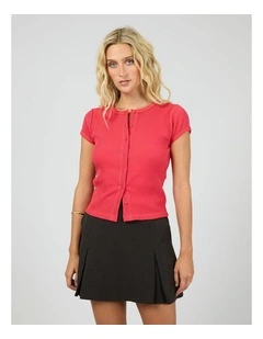 Bailey Knit Top 6476163 in Berry