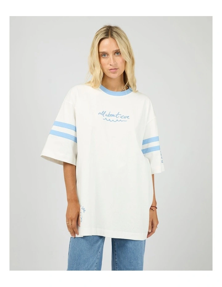 Make Waves Oversized Tee image 1