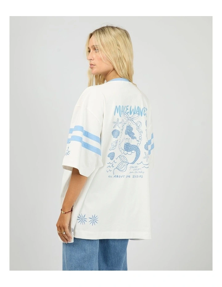 Make Waves Oversized Tee image 2