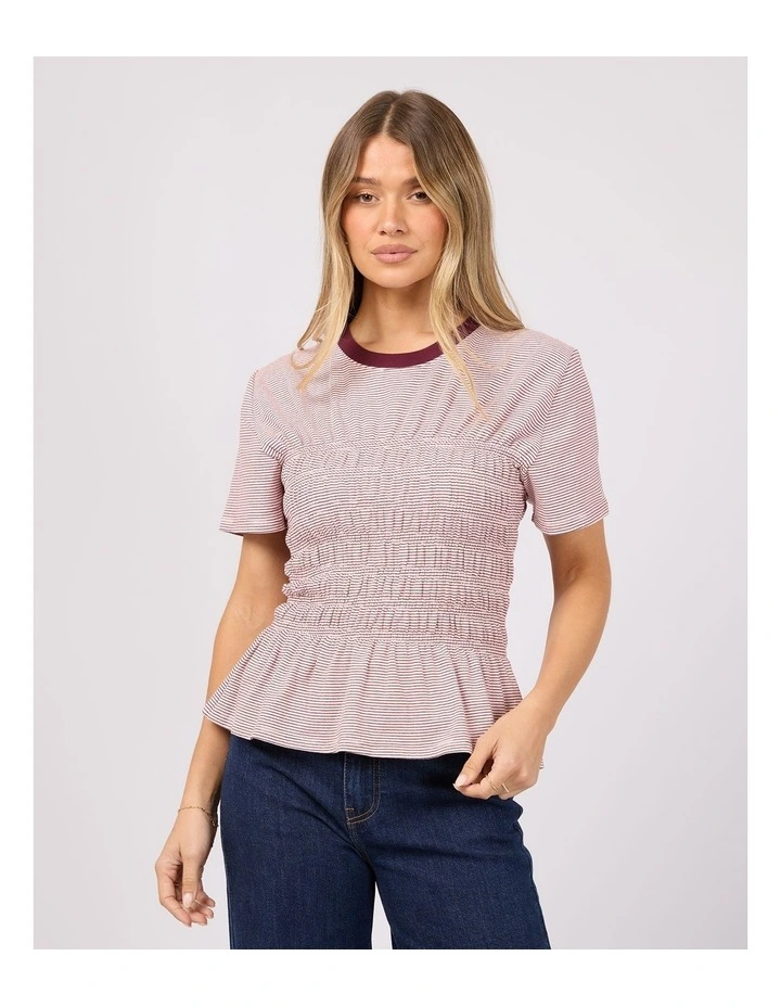 The Lipa Stripe Tee image 1