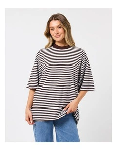 Winnie Oversized Stripe Tee