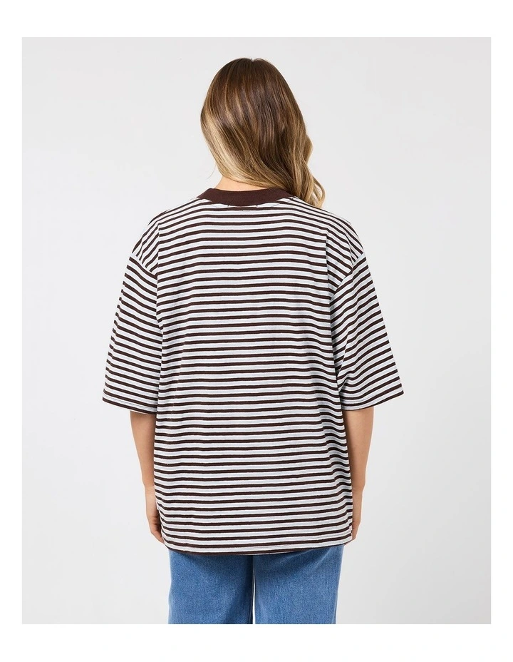 Winnie Oversized Stripe Tee image 2