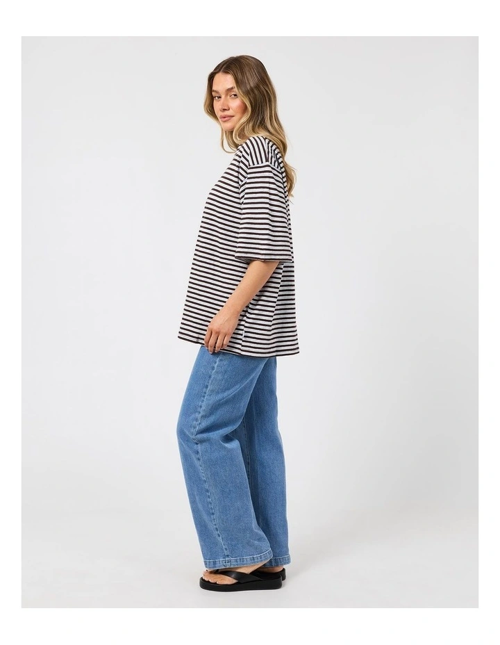 Winnie Oversized Stripe Tee image 6