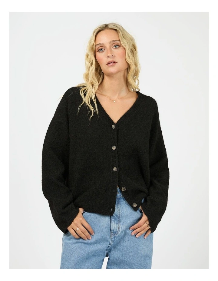 Nova Cardigan in Black image 1