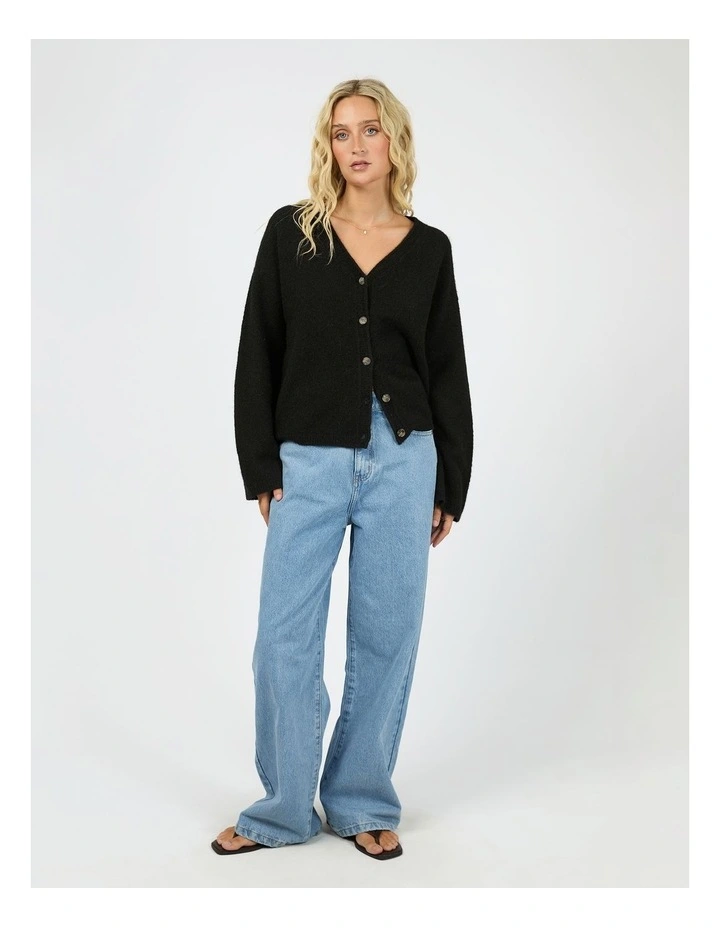 Nova Cardigan in Black image 3