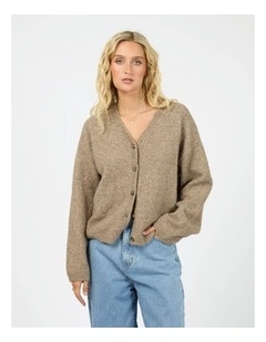 Nova Cardigan in Brown