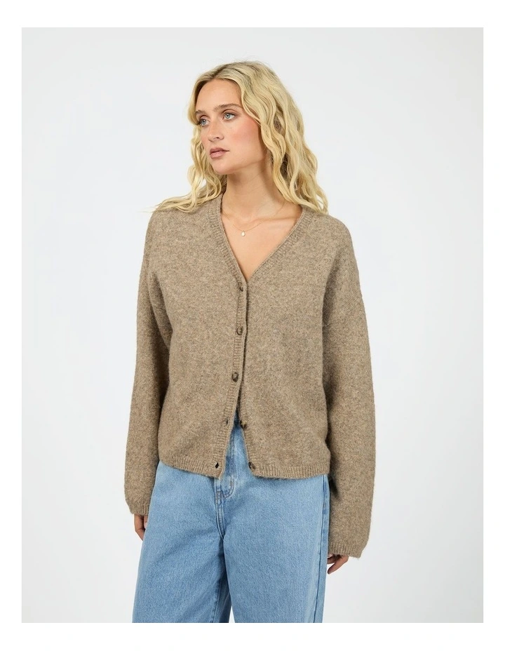 Nova Cardigan in Brown image 4