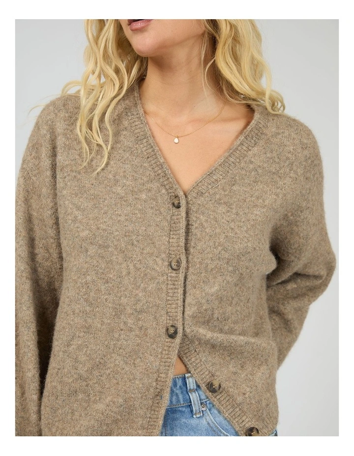 Nova Cardigan in Brown image 5