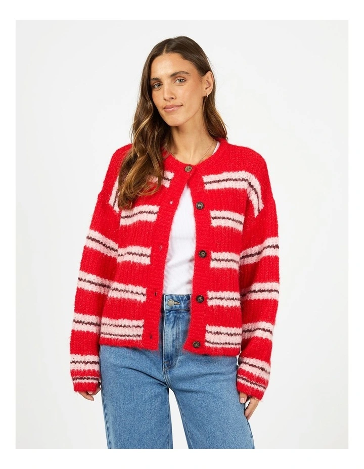 Livia Cardigan in Red image 1