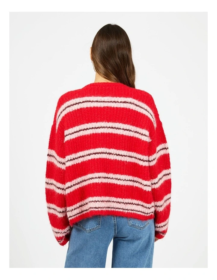 Livia Cardigan in Red image 2