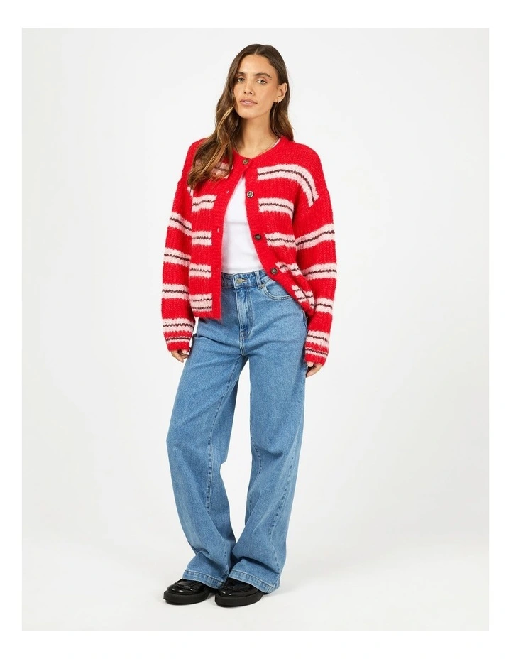 Livia Cardigan in Red image 5