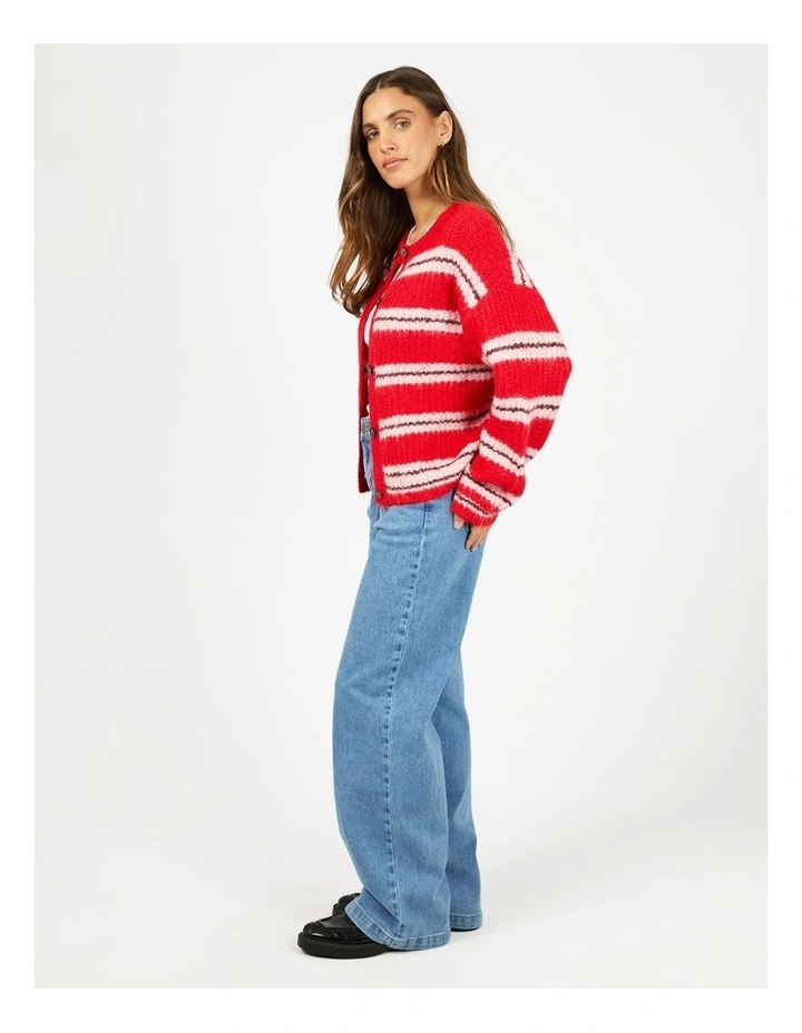 Livia Cardigan in Red image 6