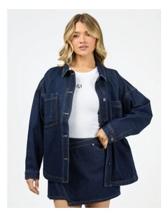 Dale 64D0286 Shacket in Indigo