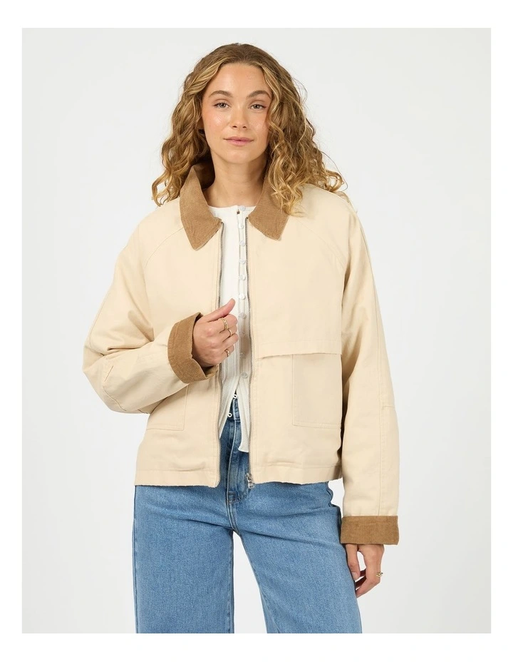 Chicago Jacket in Vanilla image 1