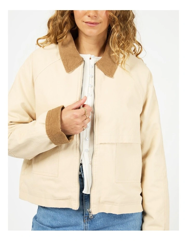 Chicago Jacket in Vanilla image 4