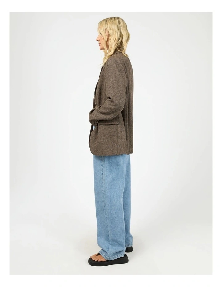 Elodie Blazer in Brown image 6