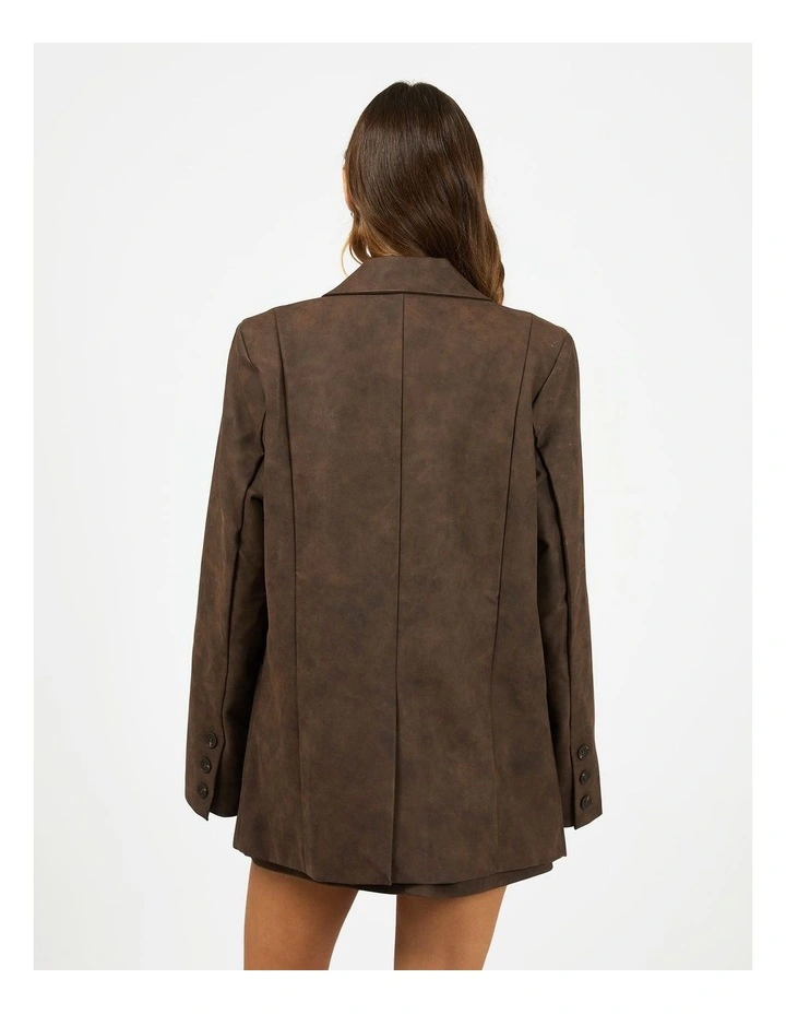 Vanner Blazer in Coffee image 2