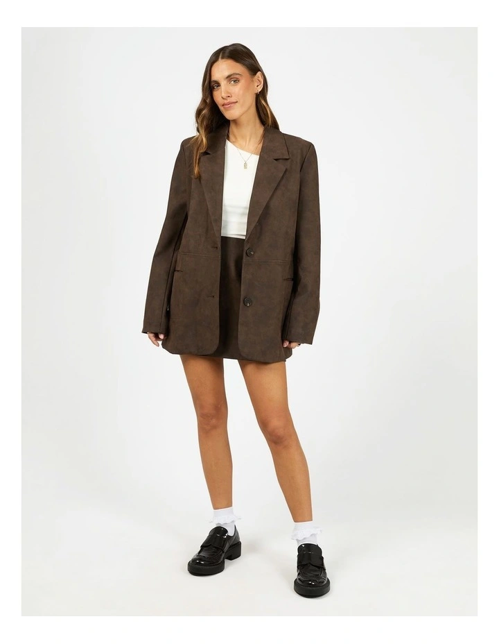 Vanner Blazer in Coffee image 5