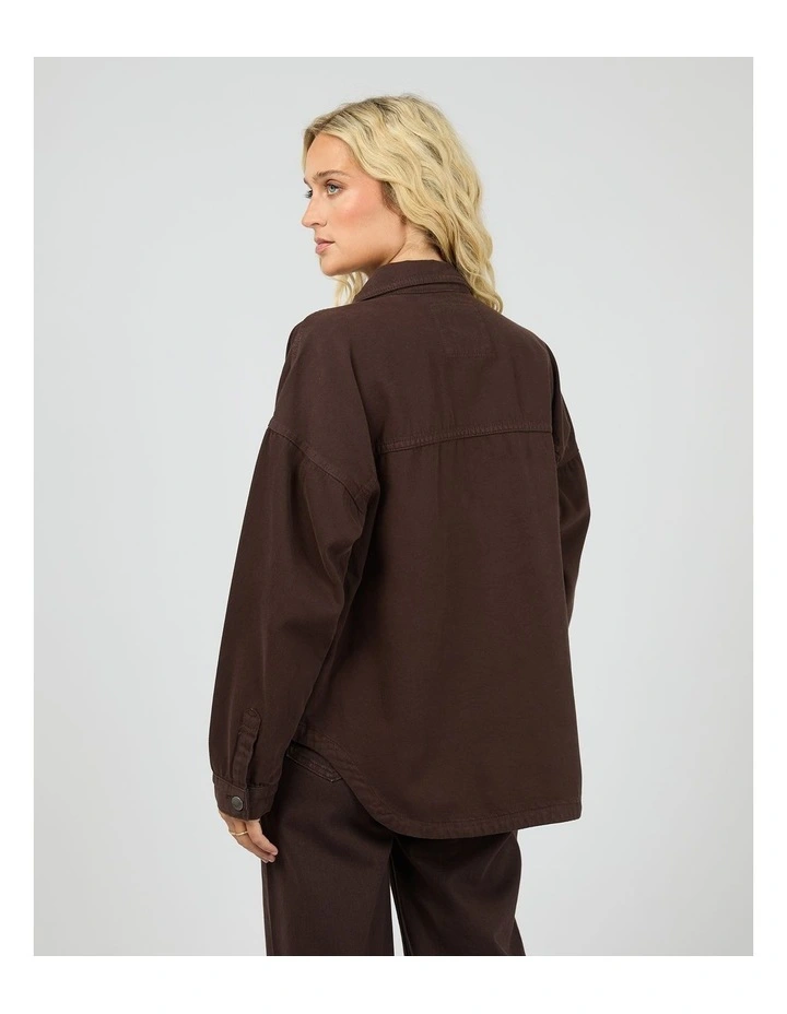 Dale Shacket - Brown image 2