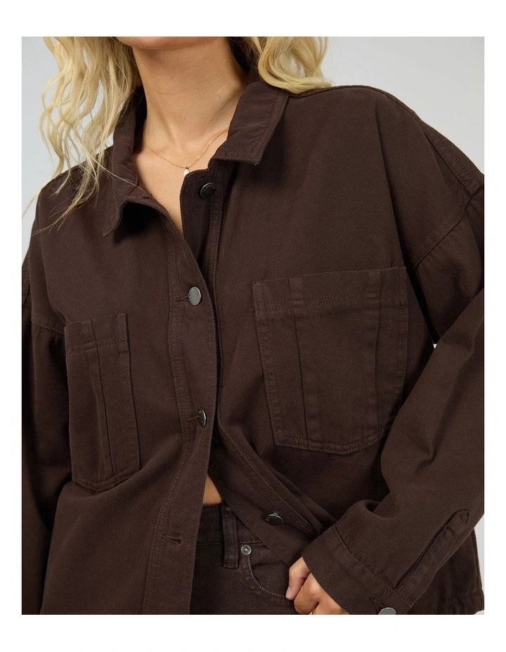Dale Shacket - Brown image 5