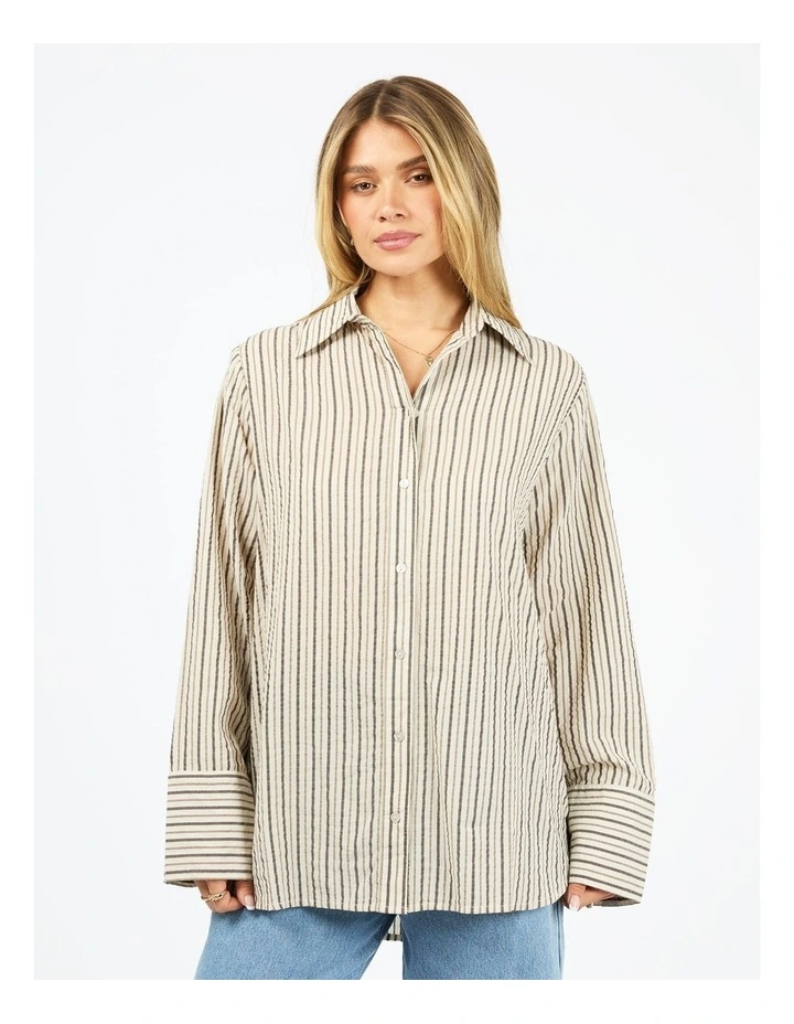 Eva Shirt in Stripe image 1