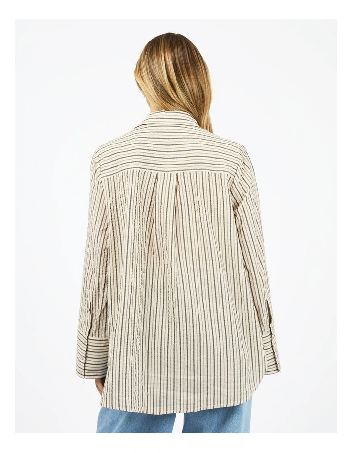 Eva Shirt in Stripe image 2