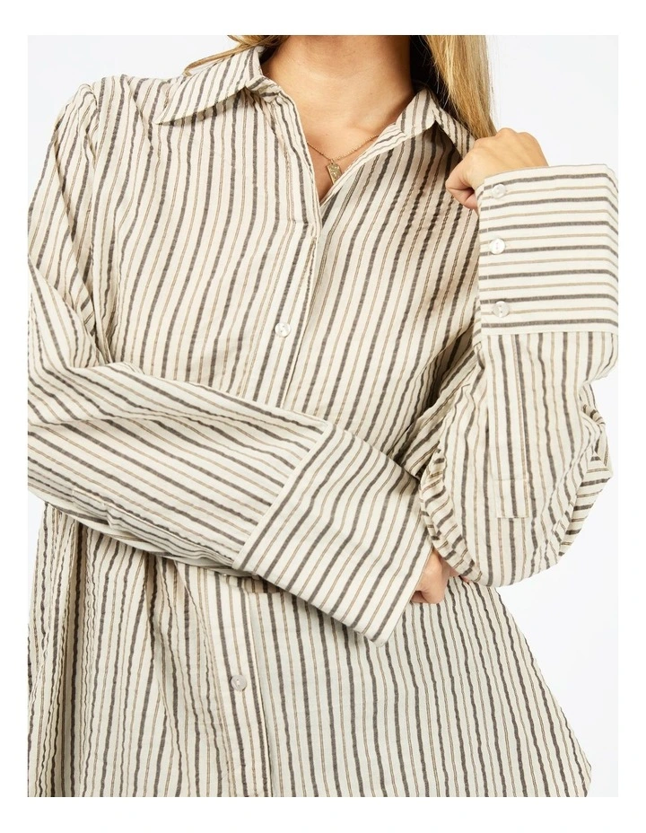 Eva Shirt in Stripe image 4