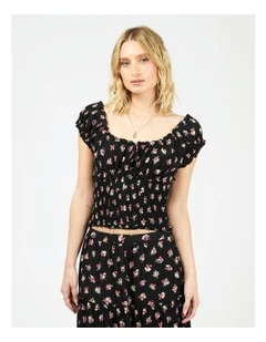 Vienna Top in Black