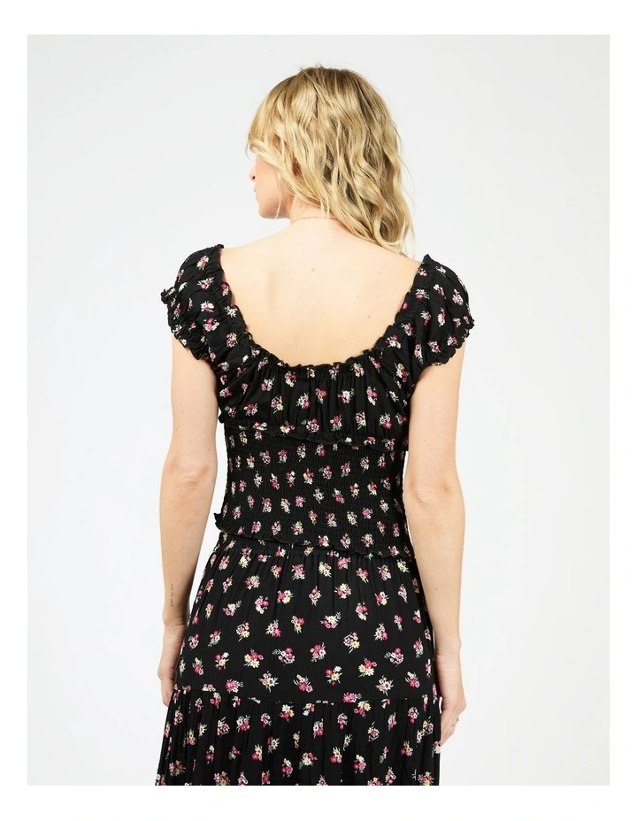 Vienna Top in Black image 2