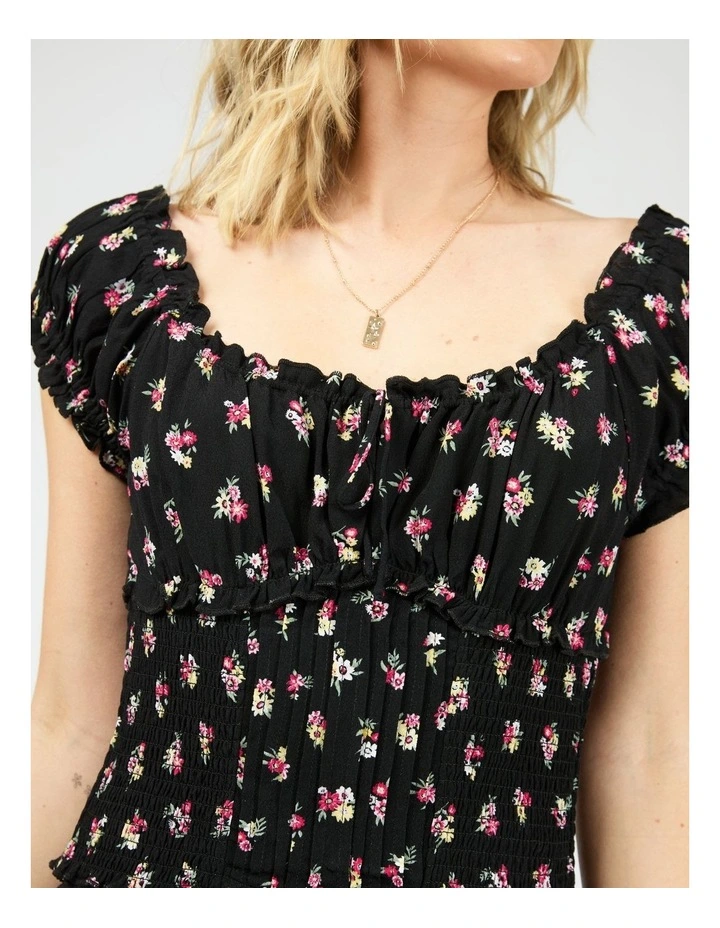 Vienna Top in Black image 4