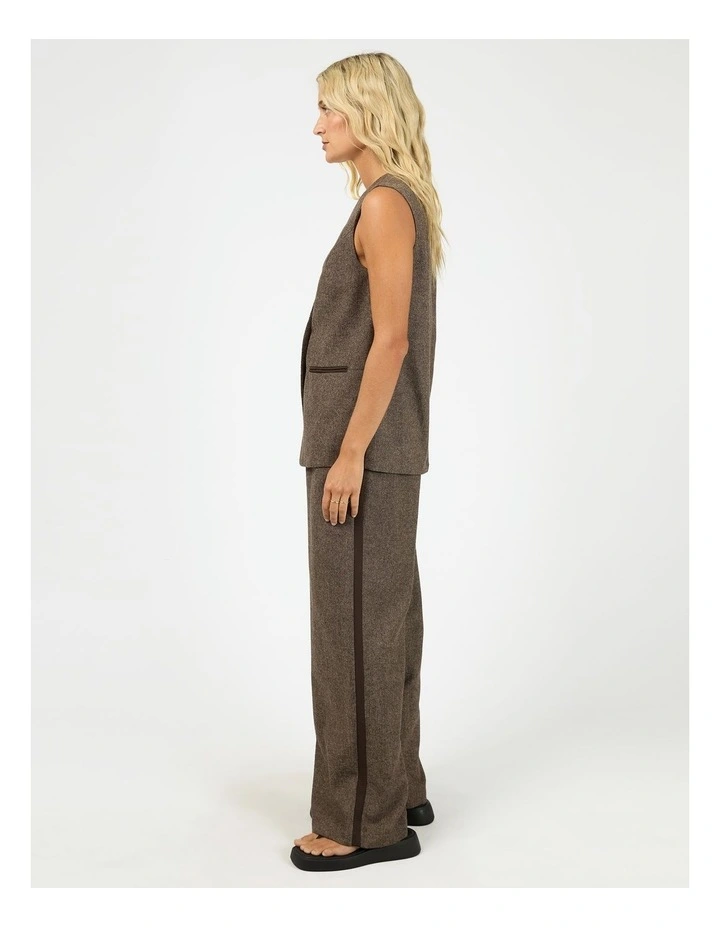 Elodie Vest in Brown image 6