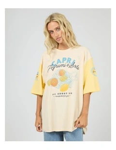 Club Capri Oversized Tee