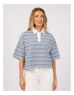Junie Stripe Rugby Tee