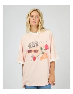 From France Oversized Tee