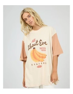 Tropical Oversized Tee