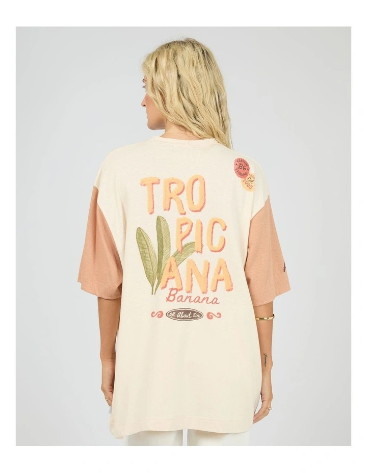 Tropical Oversized Tee image 2