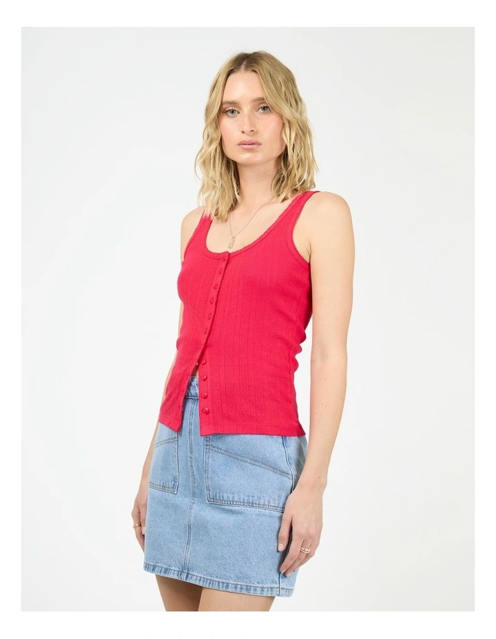 Tia Tank in Red image 3
