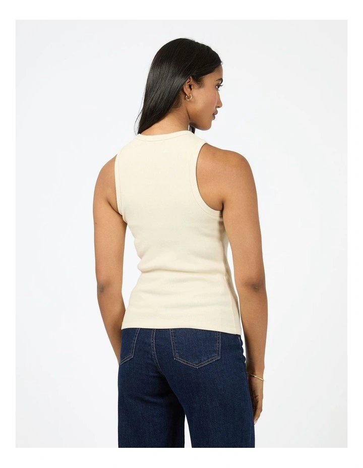 Aae Feature Tank Singlet 64X5218 in Vanilla image 2