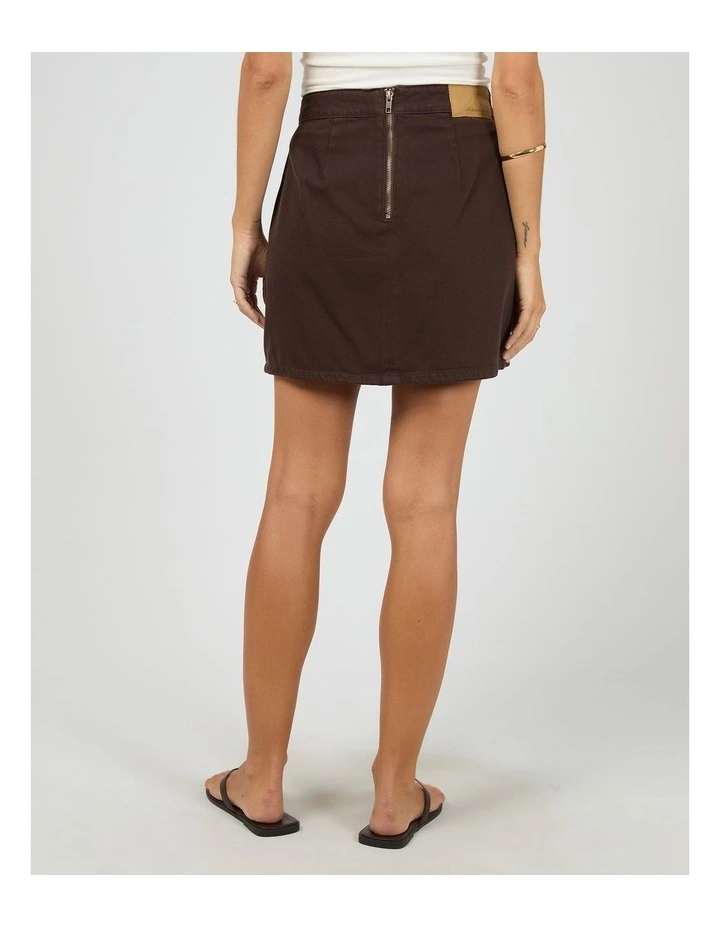 Becca Skirt - Brown image 2