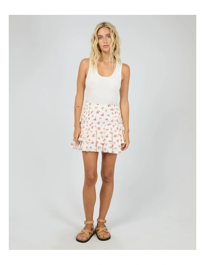 Lorelai Floral Mini Skirt image 3