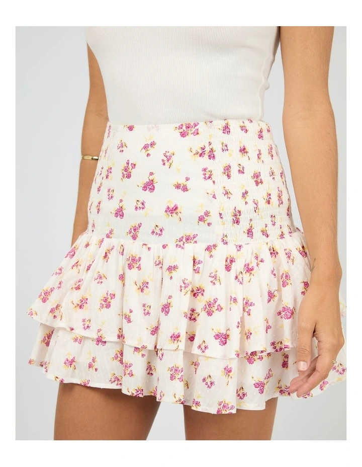 Lorelai Floral Mini Skirt image 5
