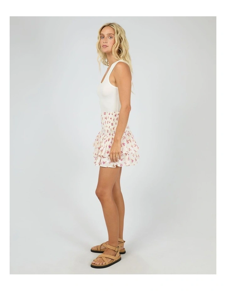 Lorelai Floral Mini Skirt image 6