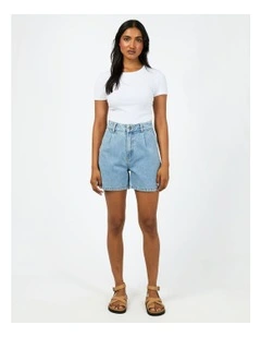 Stevie Denim Short in Blue